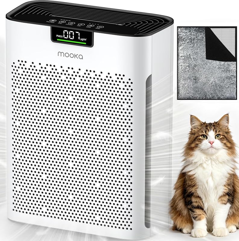 MOOKA KJ190H White large room air purifier