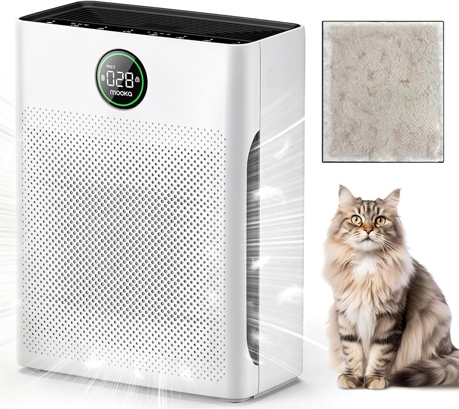 MOOKA PR1 White large room air purifier