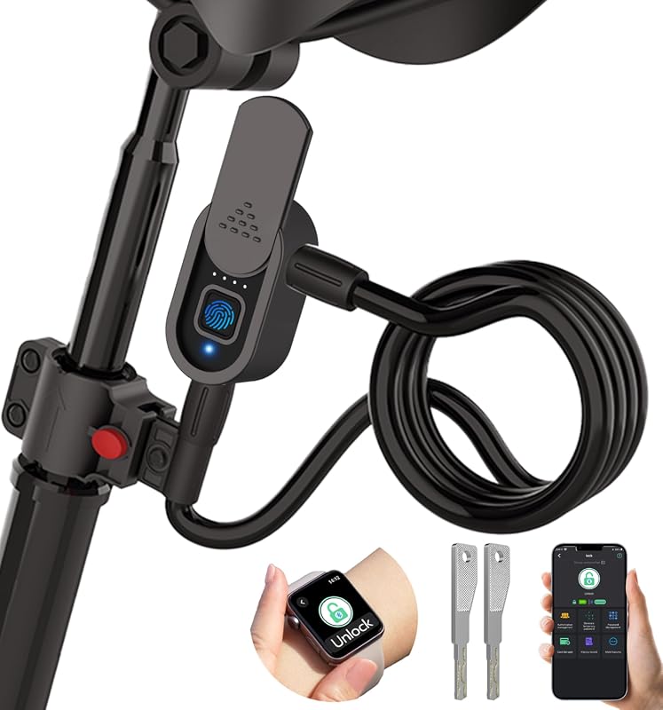 Anweller Fingerprint Bike Lock