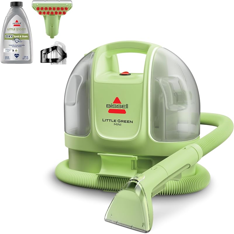 BISSELL 4075 Little Green Mini portable carpet and upholstery deep cleaner
