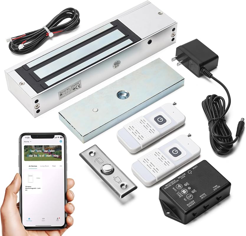 WiFi Smart Magnetic Lock Kit