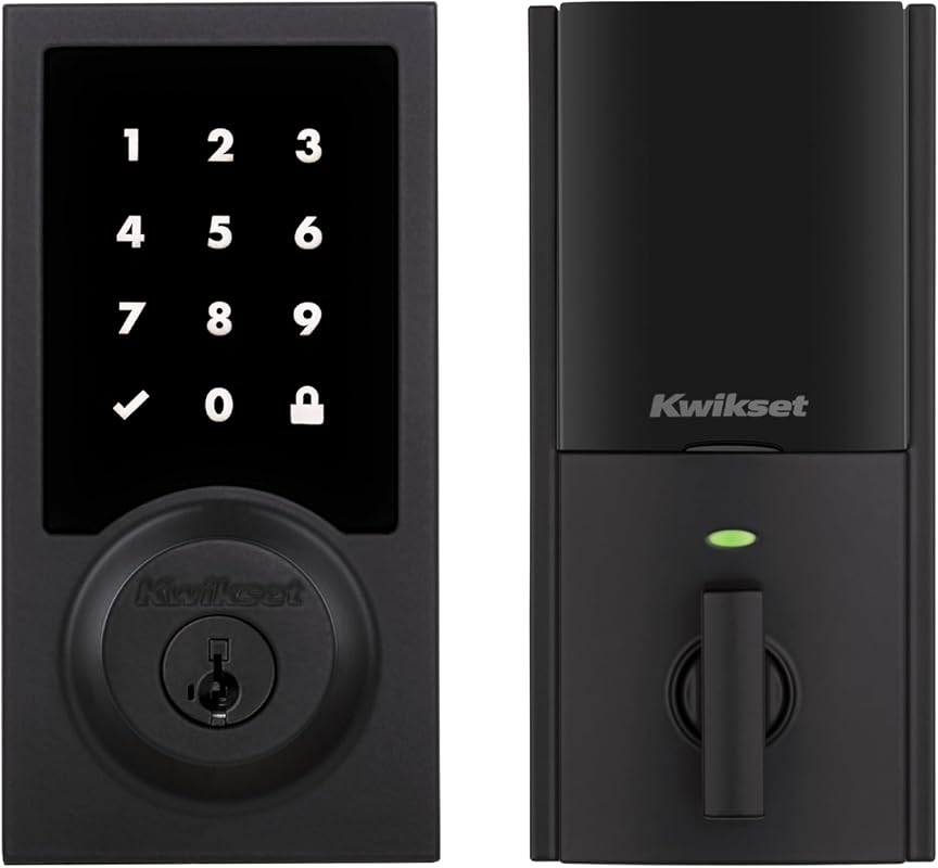 Kwikset HomeConnect 918 Smart Lock in Matte Black