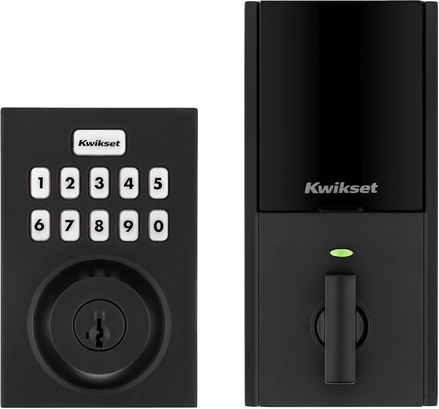 Kwikset HomeConnect 620 Smart Lock in Matte Black
