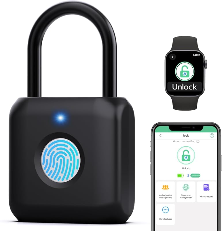 Smart Fingerprint Padlock