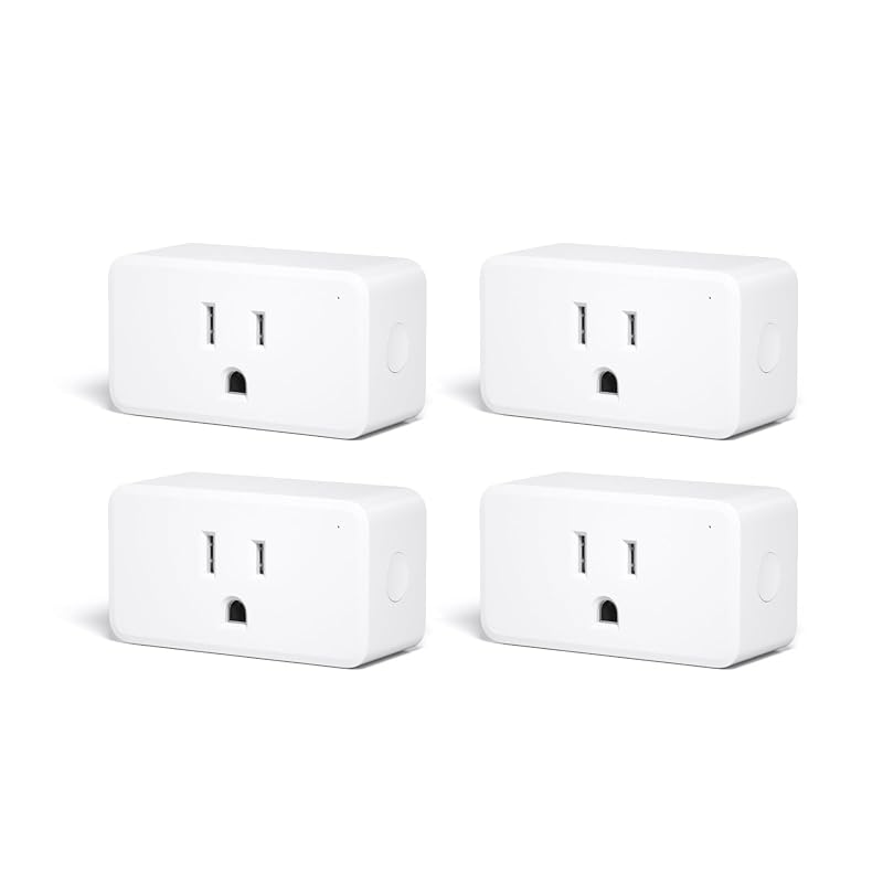 THIRDREALITY Smart Plug Gen3 4-Pack with Real-Time Power Meter, Zigbee Repeater