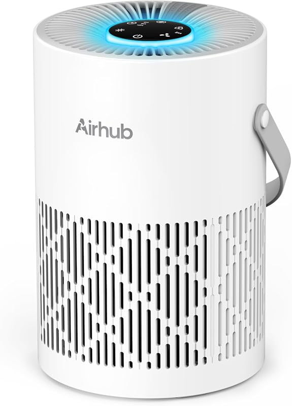 True HEPA Air Purifier for Bedroom and Home, White