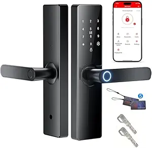 Tuya App WiFi Smart Door Lock Review 2026: Fingerprint, Card & Password Unlockin