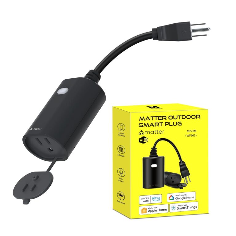 Minoston Matter Outdoor Smart Plug Review 2026: IP65 Waterproof WiFi Outlet