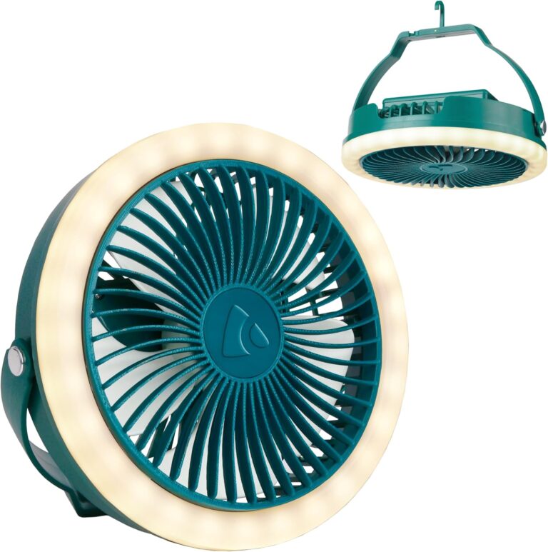 Coghlan’s Portable Camping Fan Review 2026: Quiet USB Rechargeable LED Light