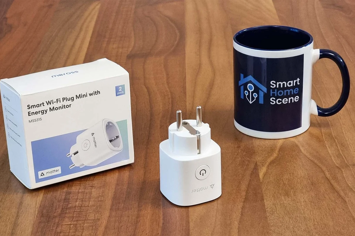 Smart home security camera mounted near a home entrance for clear outdoor monitoring