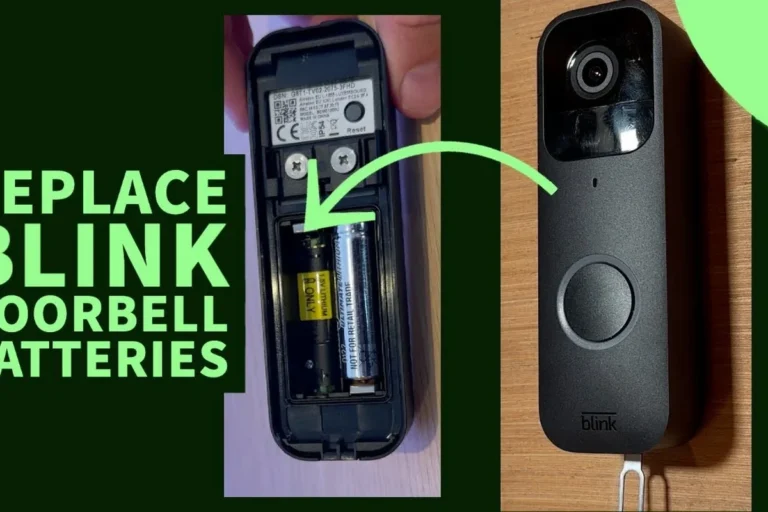 What Batteries Does Blink Video Doorbell Use Explained