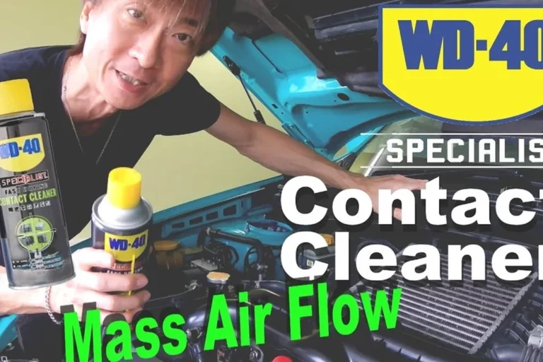 Can We Clean Maf Sensor with Wd40