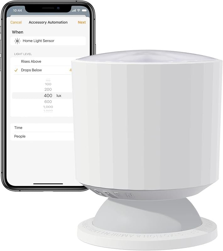 Qingping Motion and Light Sensor, Apple HomeKit Thread Bluetooth Automation, Long Standby