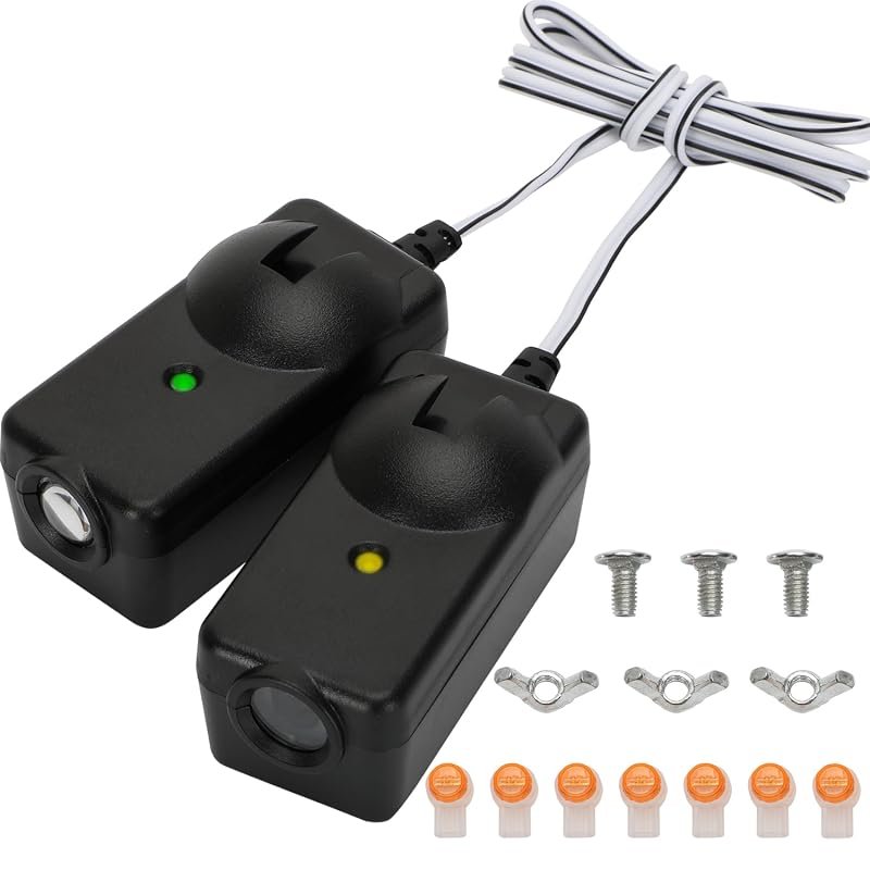 2026 Upgrade 41A5034 Safety Sensor Kit for LiftMaster Chamberlain Sears Craftsman openers