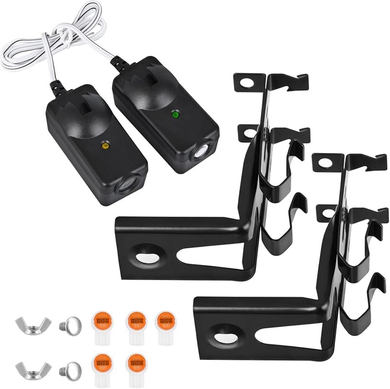 41A5034 Garage Door Sensor with brackets for LiftMaster Chamberlain Craftsman openers