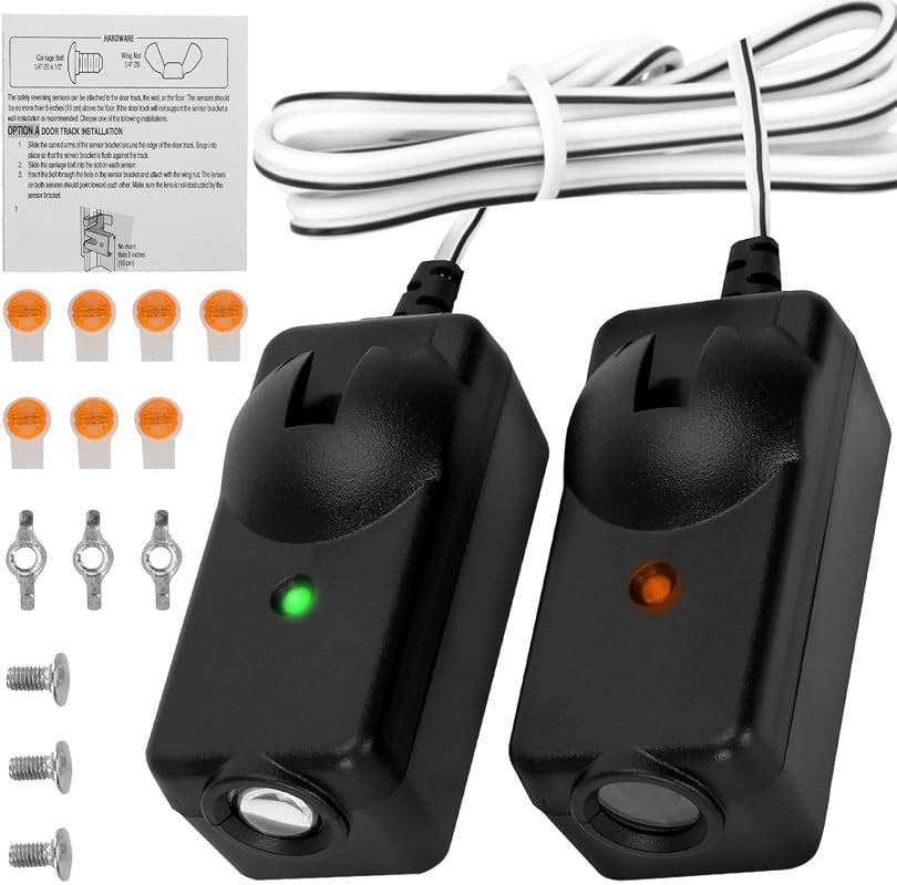 Upgraded 41A5034 Garage Door Safety Sensor for openers made after 1997