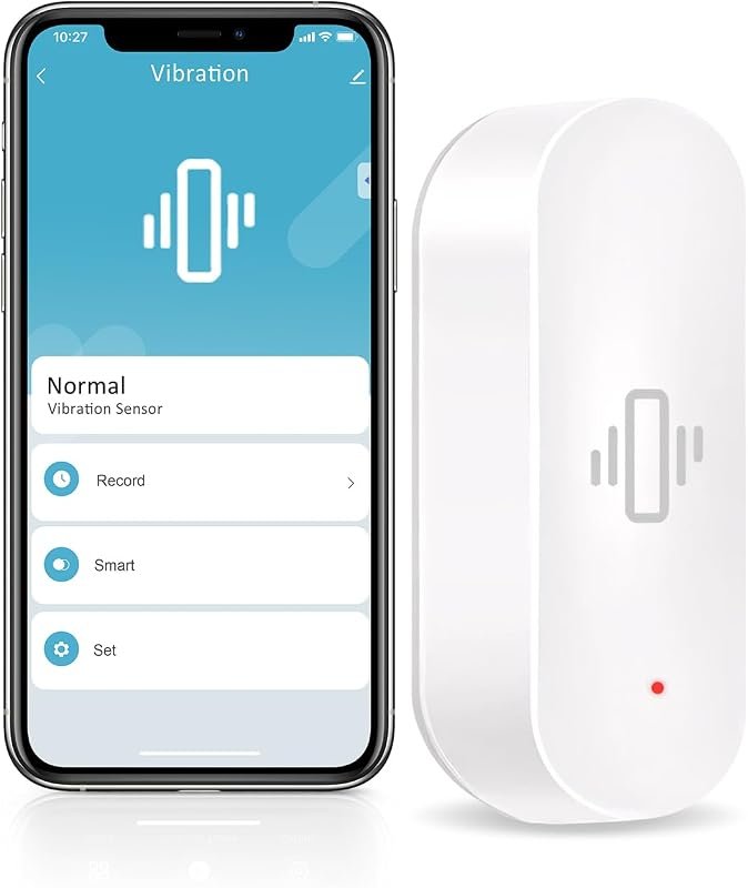 WiFi Vibration Sensor for Window Security