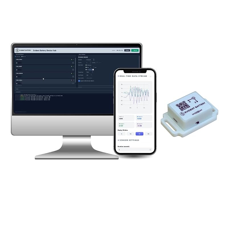 EVB Lite Wi-Fi Vibration Sensor with 3-Axis Accelerometer