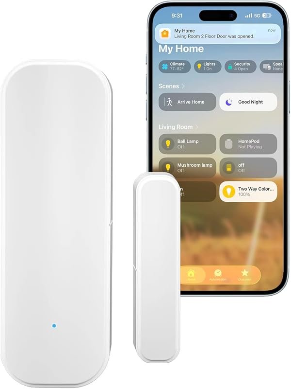 Zigbee Mini Wireless Door and Window Contact Sensor