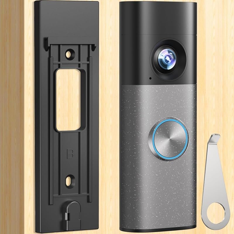 No-Drill Adhesive Doorbell Mount