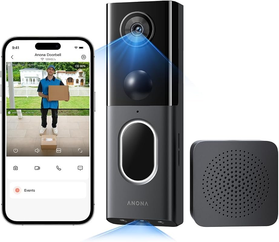 Anona Dual-Cameras Video Doorbell