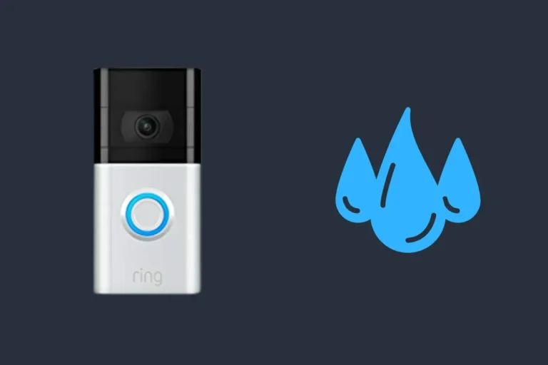 Can Ring Video Doorbell Get Wet and Stay Safe Outside