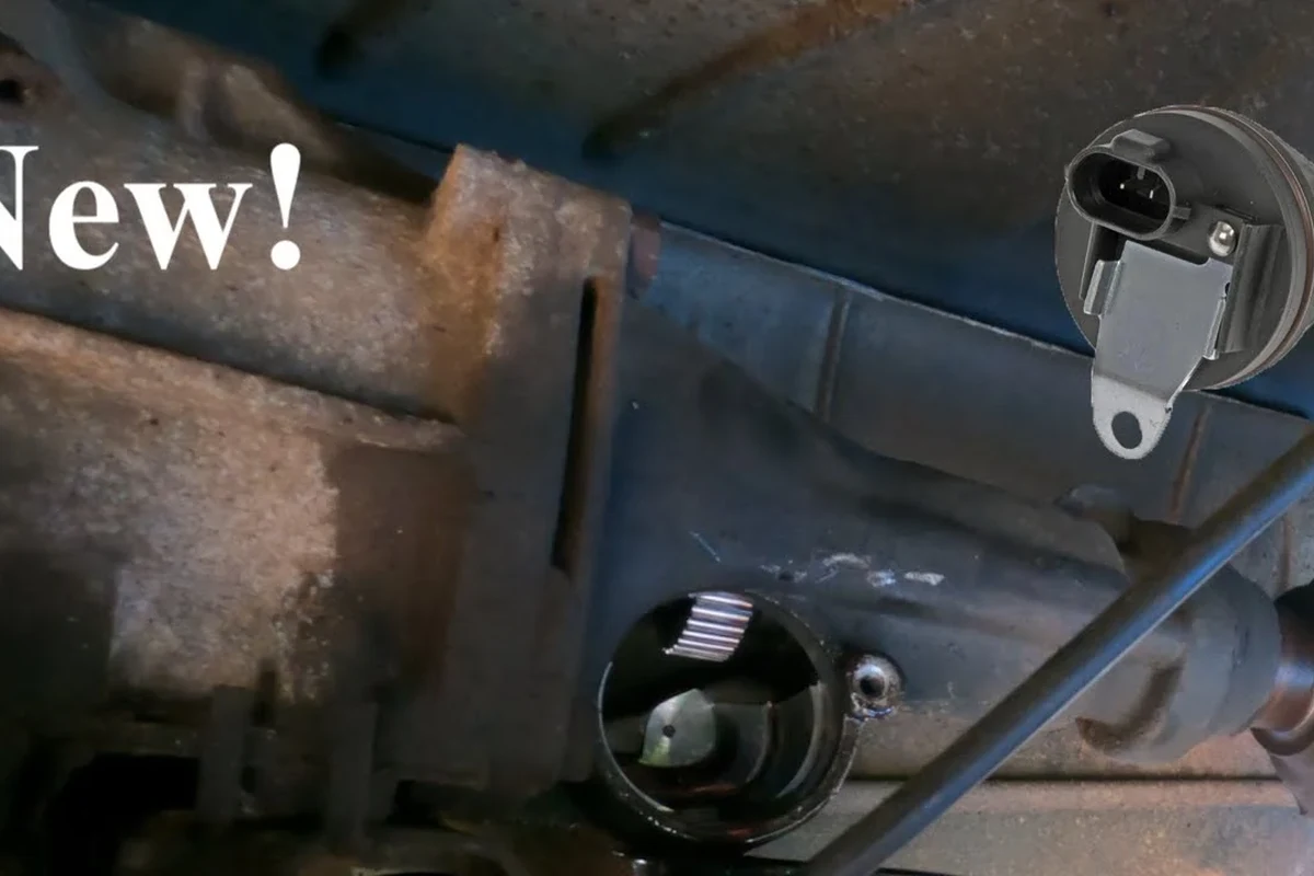 Car engine sensor diagnostic inspection with wiring and scan tool on a workshop bench