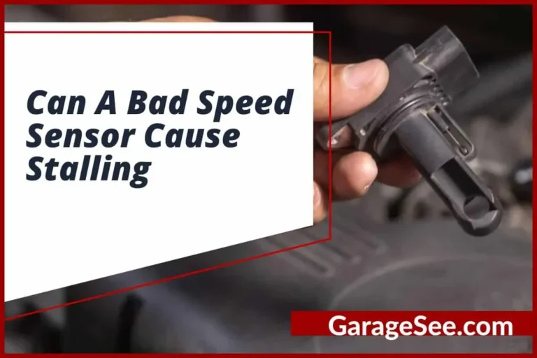 Can a Vehicle Speed Sensor Cause Stalling
