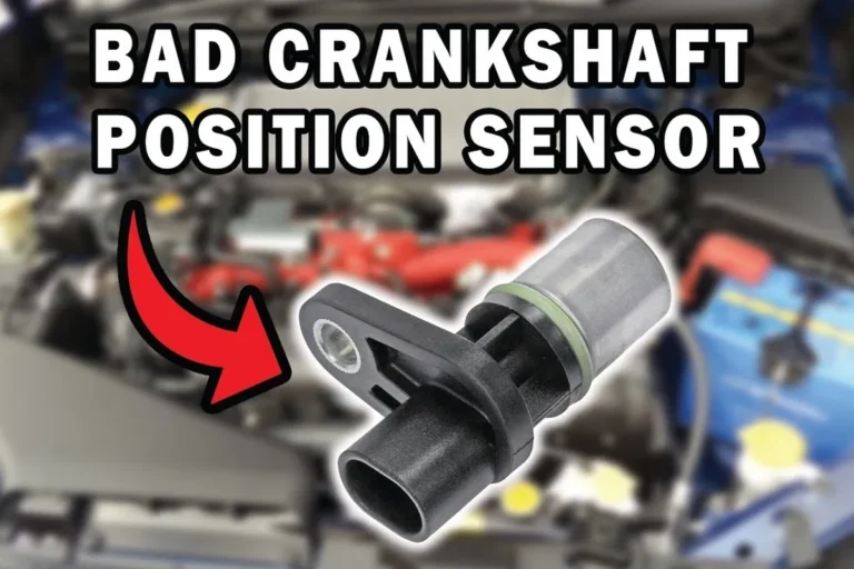 Can Water Damage Crankshaft Sensor