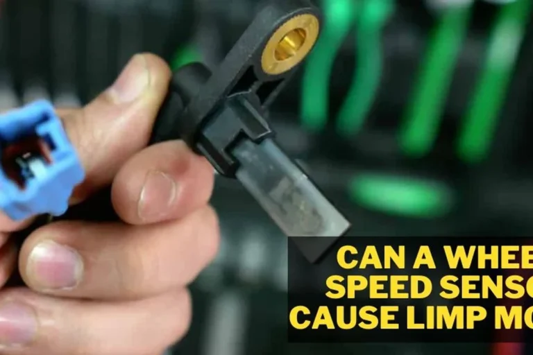 Can Wheel Speed Sensor Cause Limp Mode