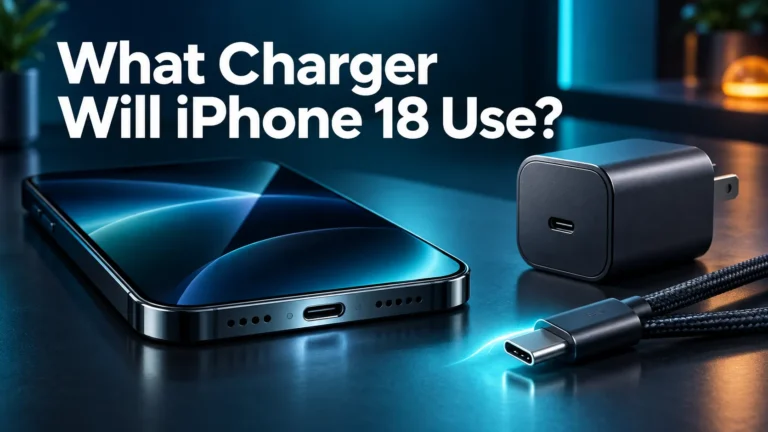 Future iPhone 18 Charging Setup