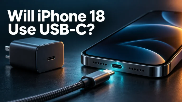 Will iPhone 18 use USB C