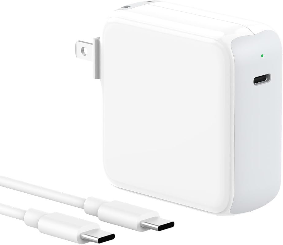 70W USB C Charger for MacBook Air/Pro 13-16 Inch, M1-M4, with 6.6FT Cable