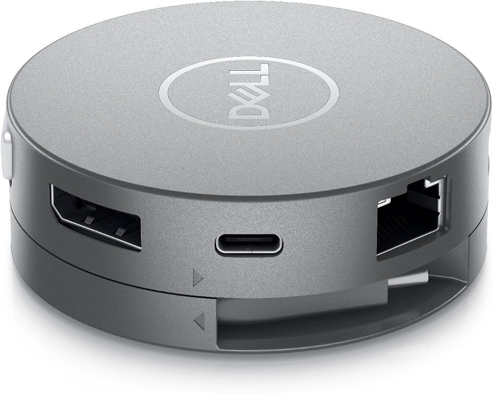 Dell DA310 7-in-1 USB-C Multiport Adapter for Laptop Connectivity