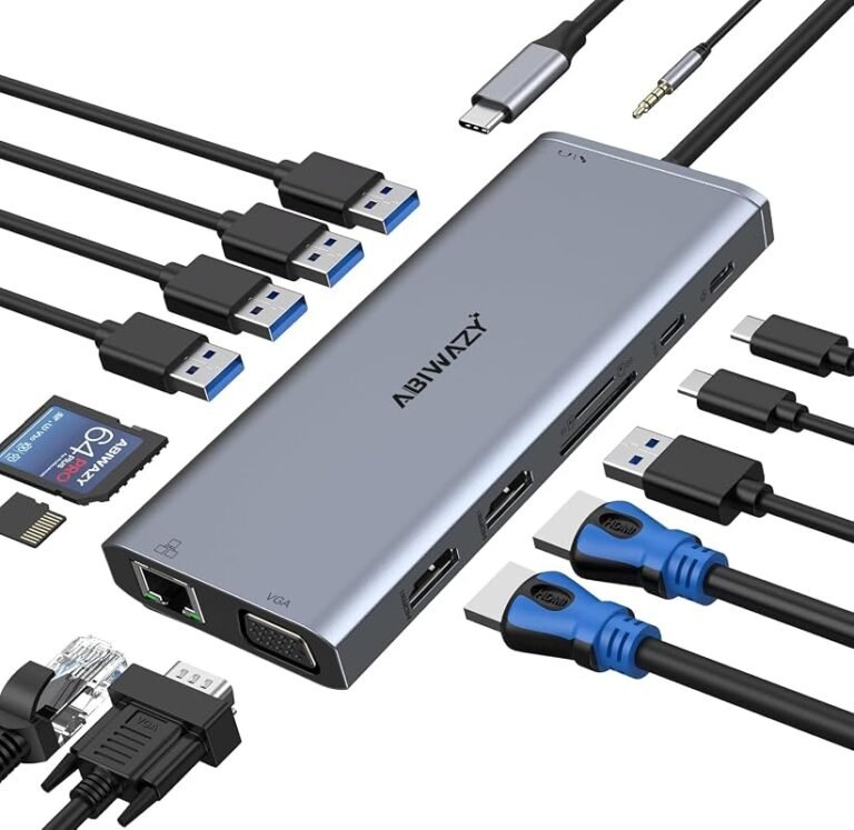 9 Best USB-C Hubs for HP Laptop: GadgetMakersBlog Roundup