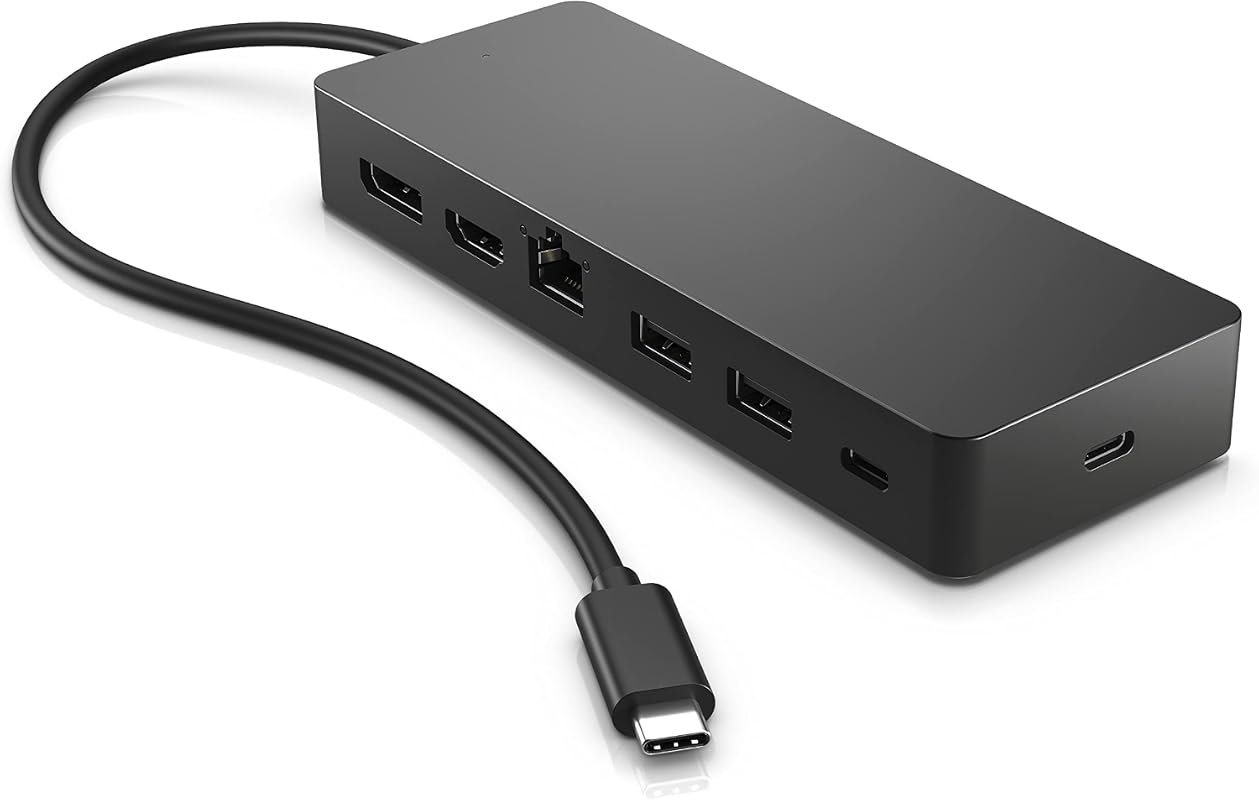 HP Universal USB-C Multiport Hub for Laptops and Devices
