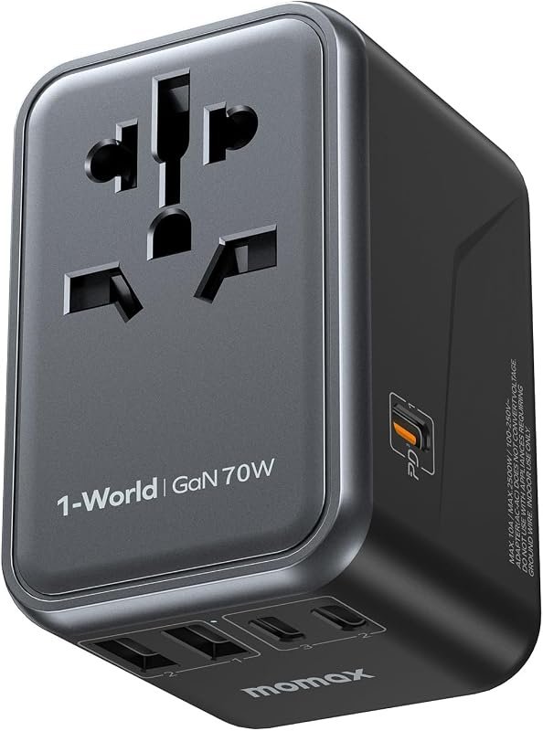 MOMAX 70W Travel Adapter