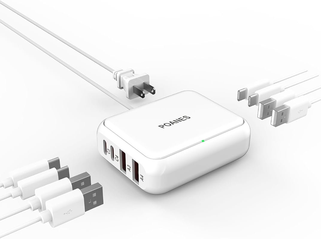 8-Port Travel USB Charger
