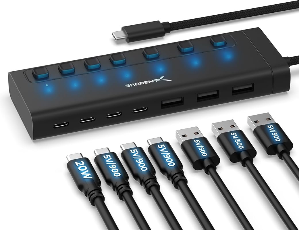 SABRENT HB-3A4C Hub