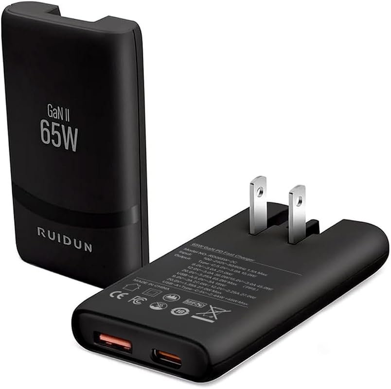 65W Flat GaN Charger