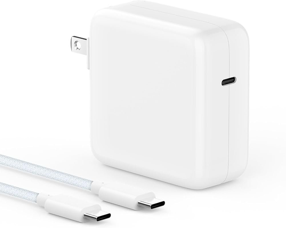 100W USB C Charger for MacBook Pro Air, 6.6FT Braided Cable