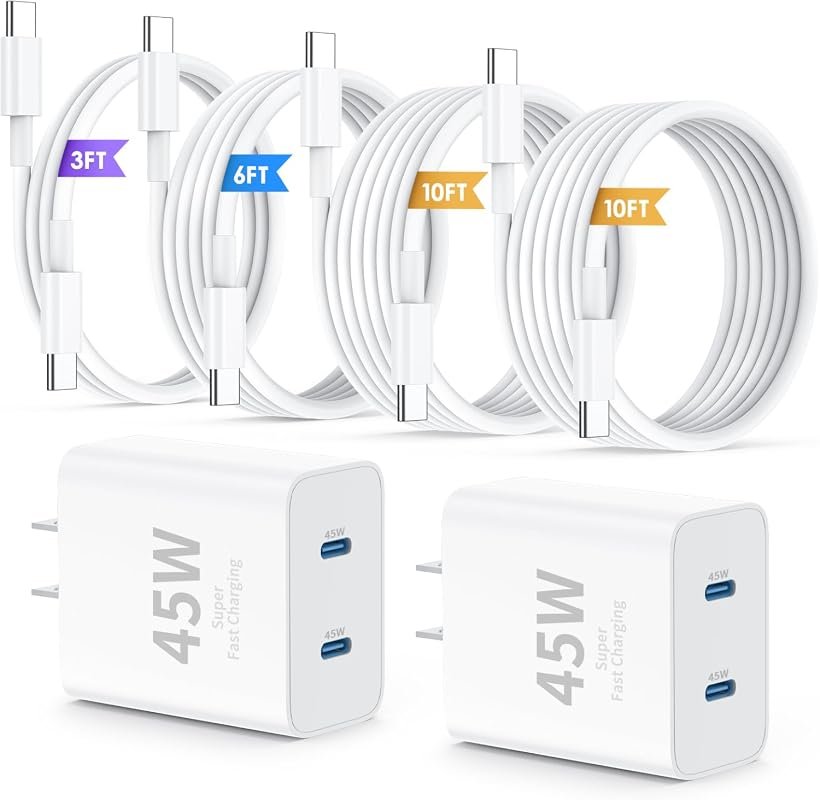 QZIIW 45W Dual Port Charger for iPhone 18