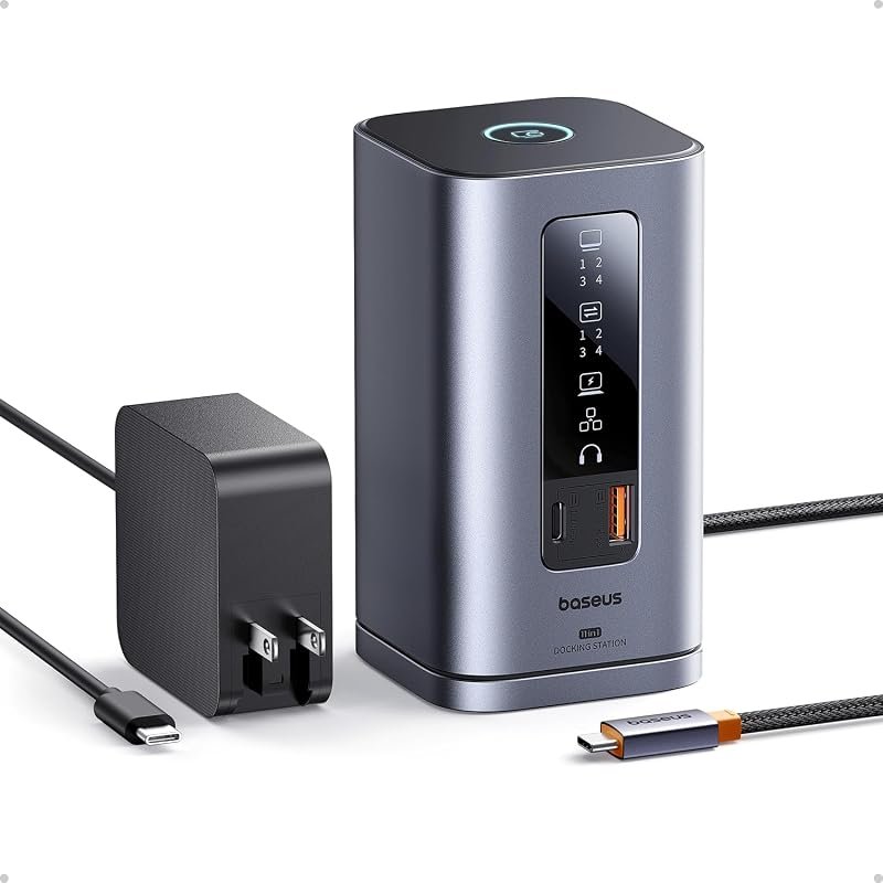 Baseus Spacemate 11-in-1 docking station for triple monitors