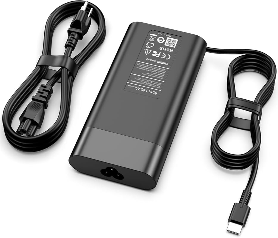 140W USB-C Charger for HP ZBook 8 G1i, G2i, and G2a