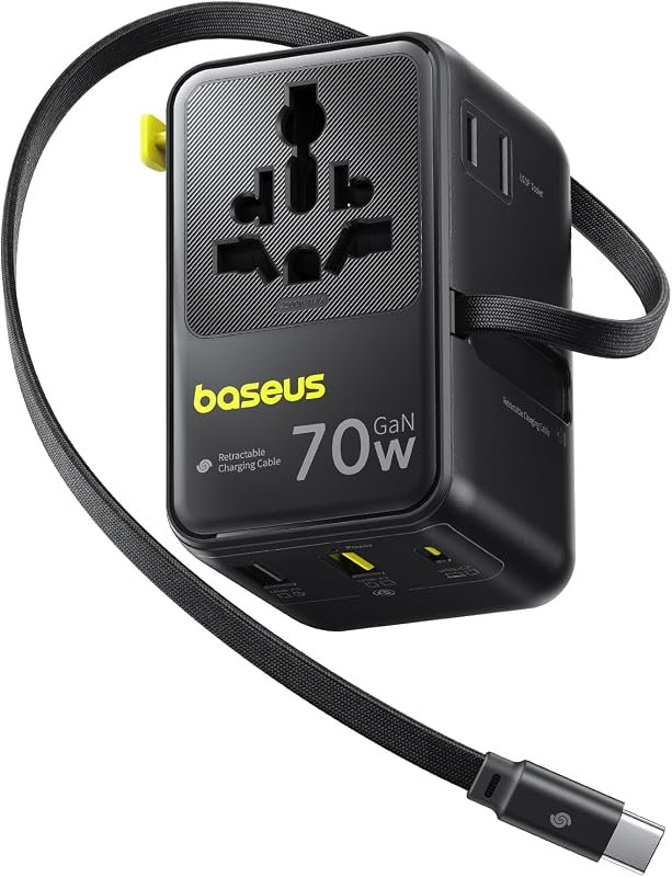 Baseus 70W Travel Adapter