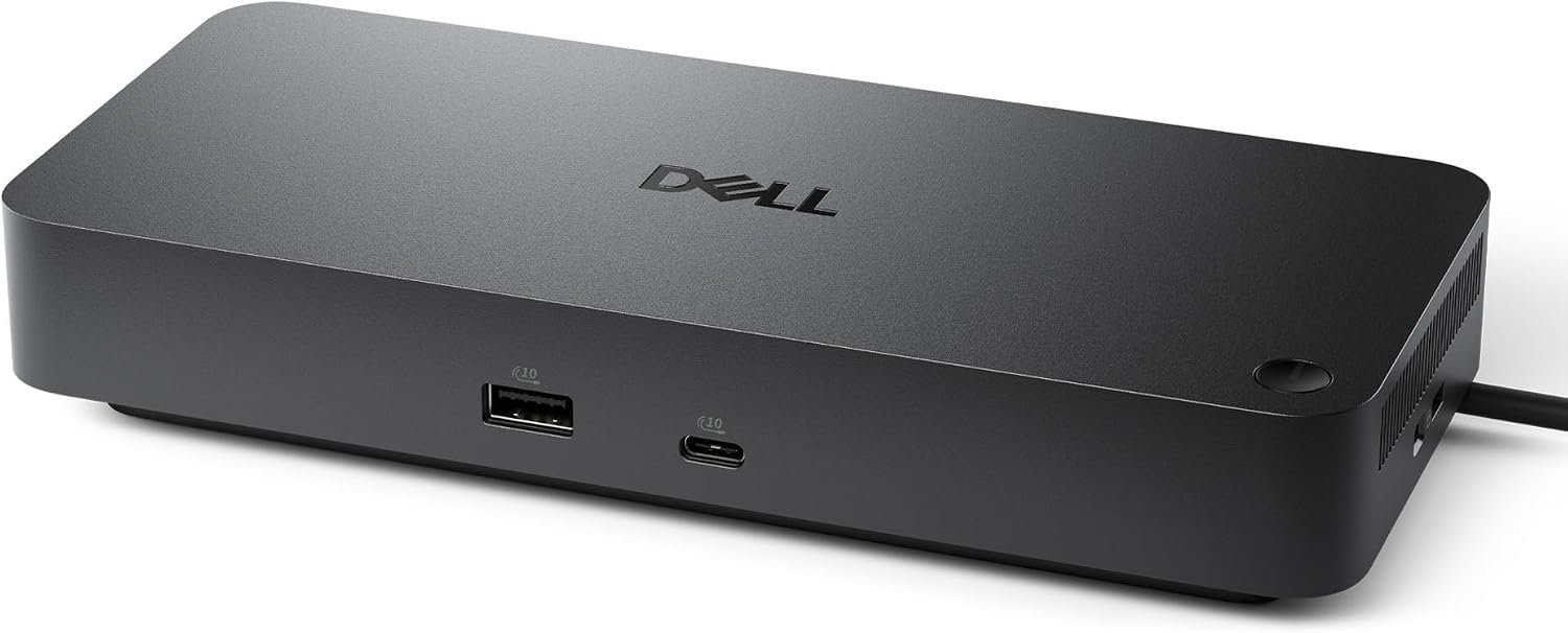 Dell Pro WD25 USB-C Laptop Docking Station, 100W Charging, DisplayPort, HDMI