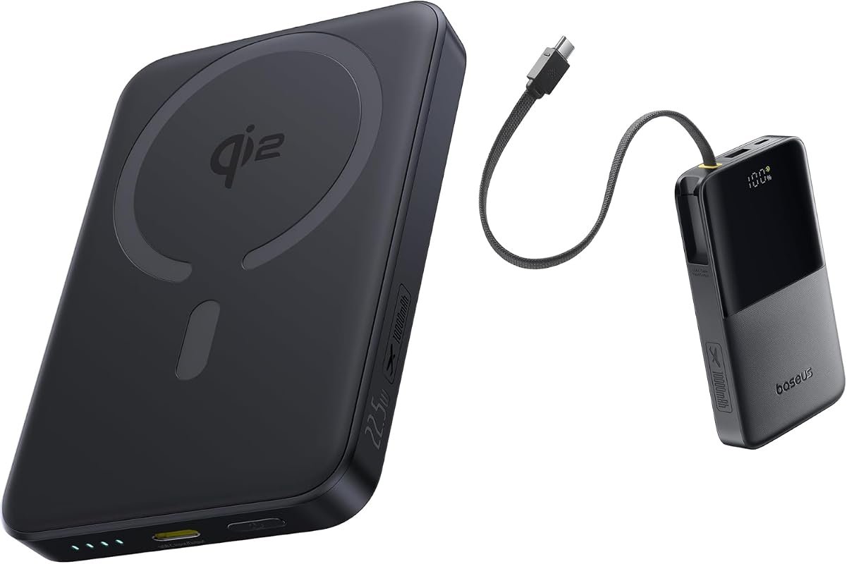 Baseus 10000mAh Qi2 magnetic power bank