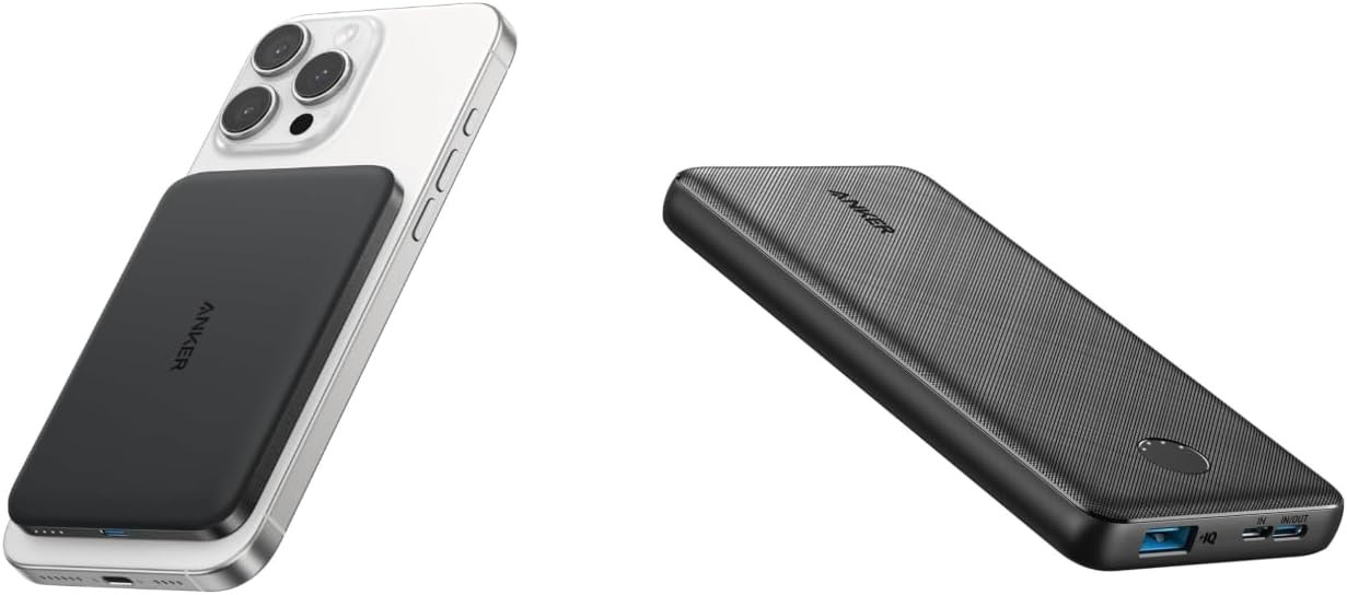 Anker Nano Qi2 ultra-slim magnetic power bank