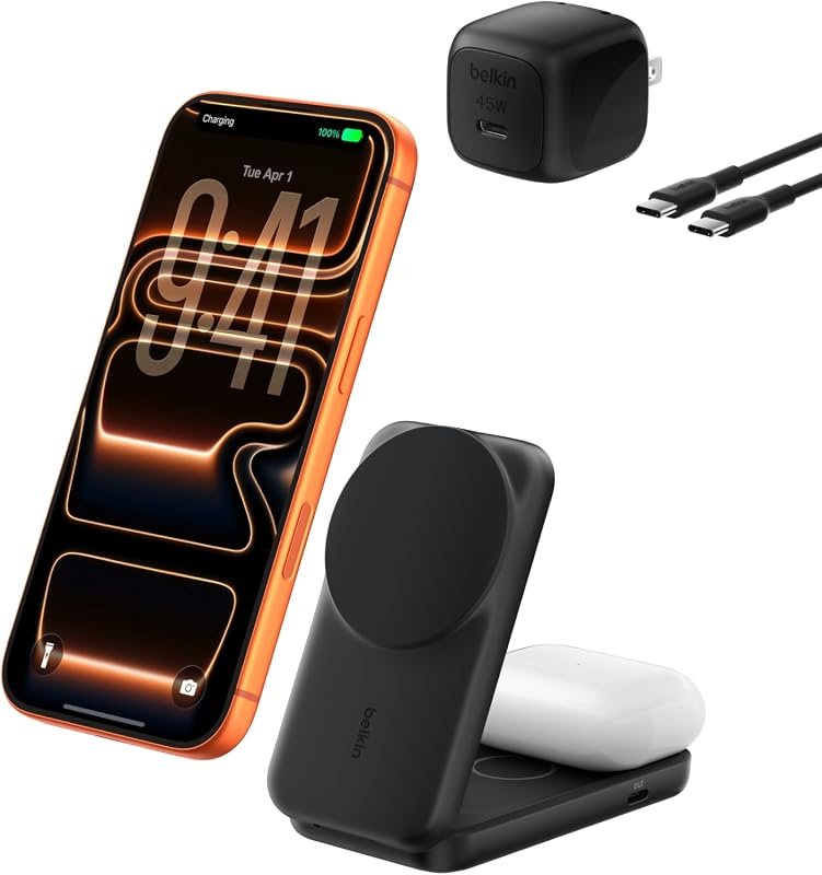 Belkin Qi2.2 Charging Station for iPhone