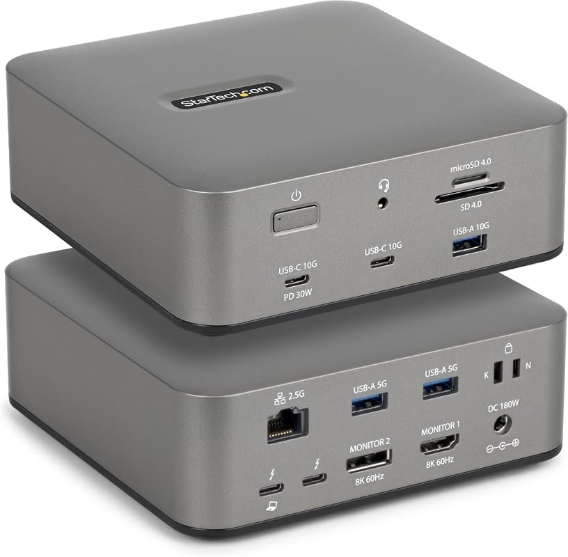 StarTech Thunderbolt 5 USB4 Dock